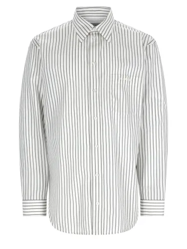 Camicia regular fit in cotone - balenciaga - Modalova