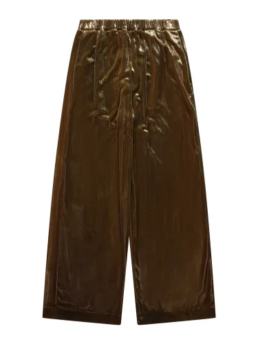 Alysi pantalone in velluto - alysi - Modalova
