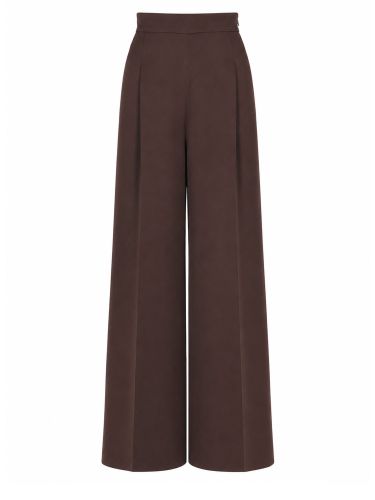 Pantalone a gamba ampia - max mara studio - Modalova