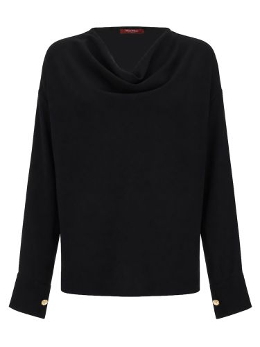 Blusa in cady tecnico leggero - max mara studio - Modalova