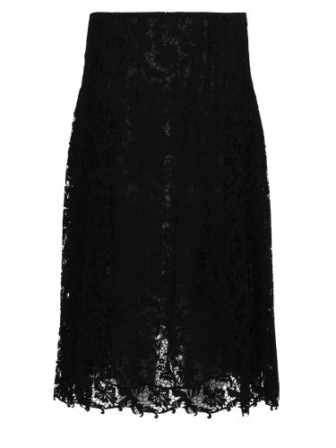 Fendi gonna in pizzo macramè - fendi - Modalova