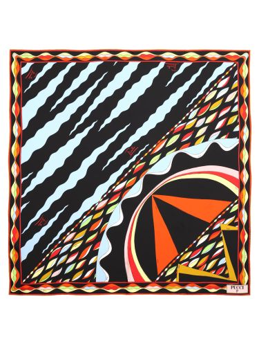 Pucci carré con mix di stampe - pucci - Modalova
