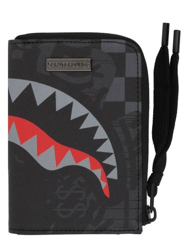 Portafoglio 4am red shark - sprayground - Modalova