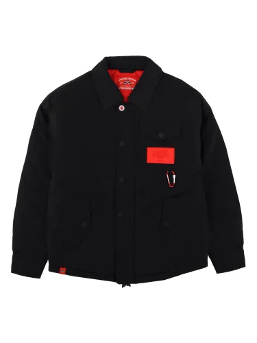 Camicia imbottita con patch a contrasto - sprayground - Modalova