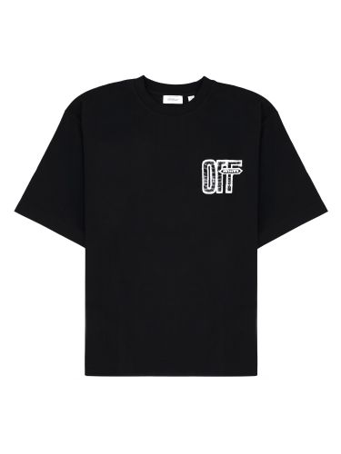Off-white t-shirt con logo - off-white - Modalova