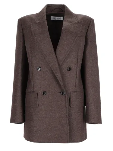 Giacca doppiopetto "olimpia" - max mara - Modalova