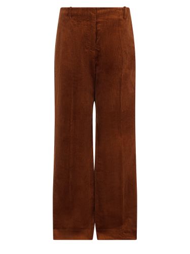 Ganni pantalone in velluto a coste - ganni - Modalova