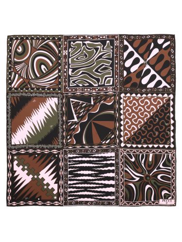 Pucci carré con mix di stampe - pucci - Modalova