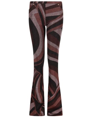 Pucci pantalone con stampa "iride" - pucci - Modalova