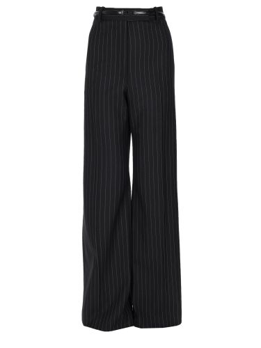 Pantalone ampio svasato a grana fine - tom ford - Modalova