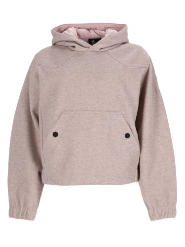 Felpa con patch logo - moncler grenoble - Modalova