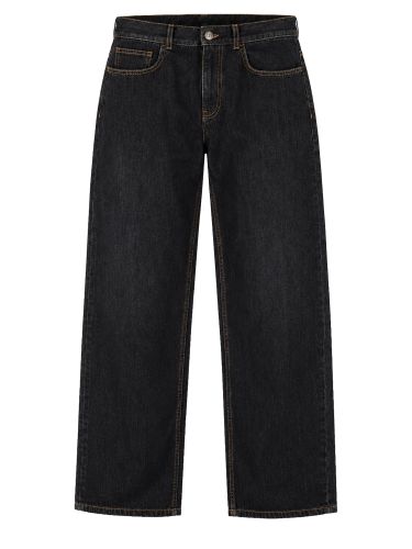 Palm angels jeans "curved logo" - palm angels - Modalova
