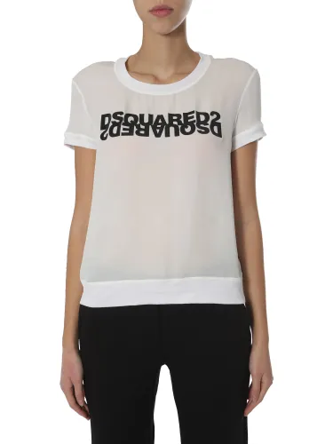 Dsquared2 round neck t-shirt - dsquared2 - Modalova