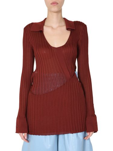 Bottega veneta ribbed sweater - bottega veneta - Modalova