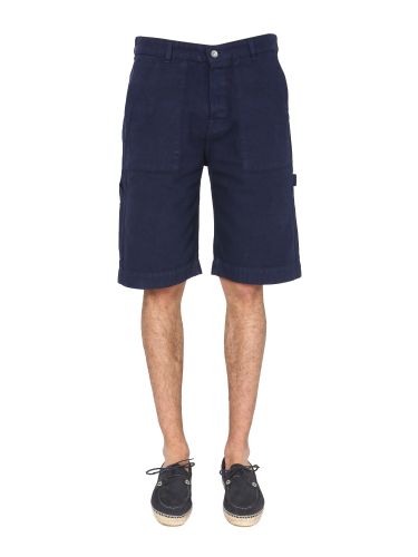 Ymc cotton canvas bermuda - ymc - Modalova