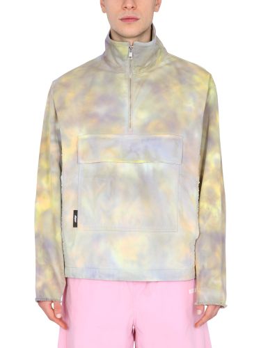 Msgm printed anorak jacket - msgm - Modalova