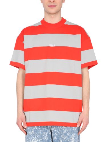 Msgm t-shirt with embroidered logo - msgm - Modalova