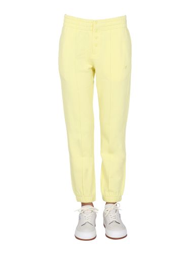 Jogging pants with buttons - helmut lang - Modalova