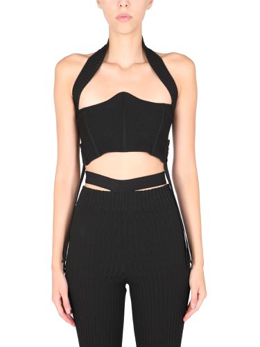 Andreadamo ribbed bustier - andreadamo - Modalova