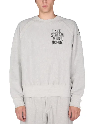 Printed sweatshirt - engineered garments - Modalova