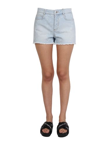 Stella mccartney denim shorts - stella mccartney - Modalova