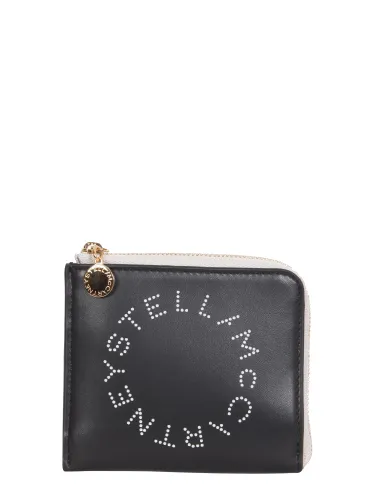 Stella mccartney wallet with zip - stella mccartney - Modalova
