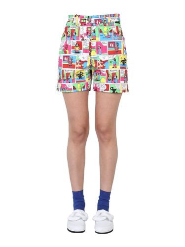 Moschino "comics" shorts - moschino - Modalova