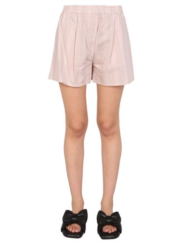Off-white striped pattern shorts - off-white - Modalova
