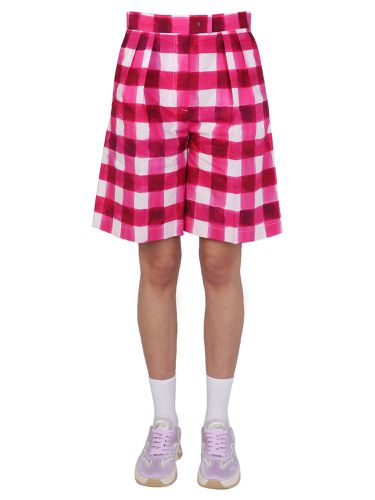 Msgm "check" shorts - msgm - Modalova