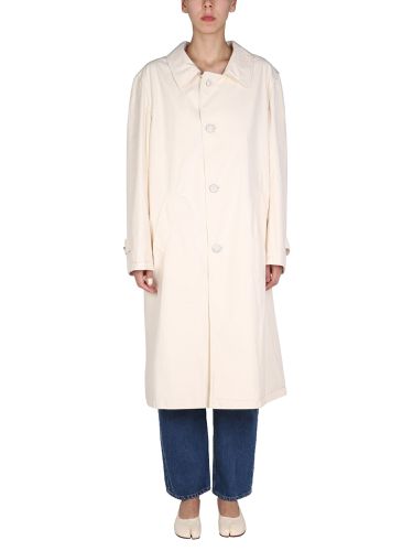 Single-breasted trench - maison margiela - Modalova