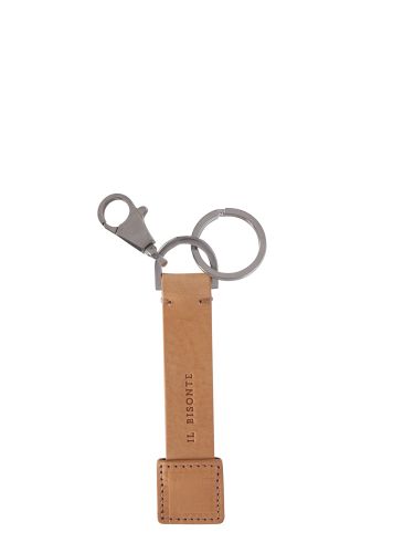 Il bisonte leather key ring - il bisonte - Modalova