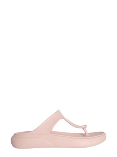 Stuflex t-strap slide sandals - stuart weitzman - Modalova