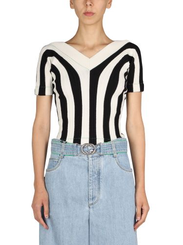 Bottega veneta striped pattern top - bottega veneta - Modalova