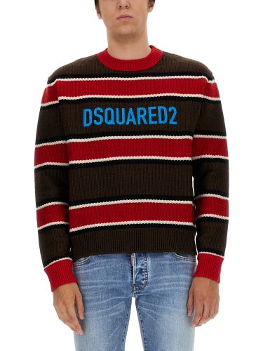 Dsquared2 jersey with logo - dsquared2 - Modalova