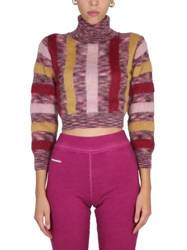 Dsquared cropped shirt - dsquared - Modalova