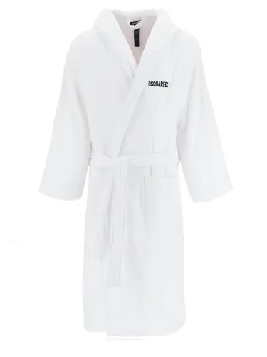 Dsquared2 bathrobe with logo - dsquared2 - Modalova