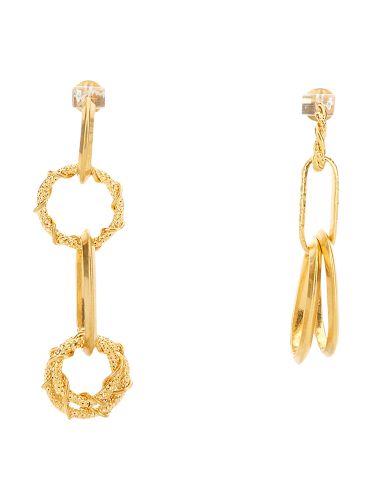 Dsquared2 earring with chain rings - dsquared2 - Modalova