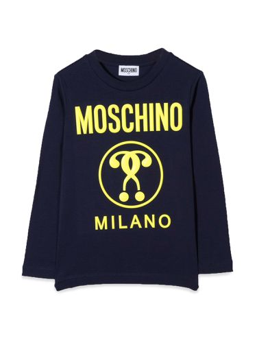 T-shirt 'double question mark' - moschino - Modalova