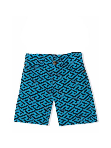 Versace short with logo - versace - Modalova