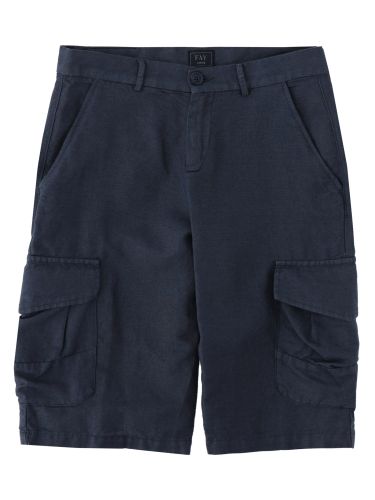 Fay woven bermuda shorts - fay - Modalova