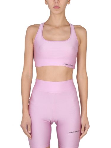 Hinnominate lycra top with logo - hinnominate - Modalova