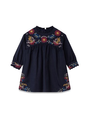 Chloe' flower embroidery dress - chloe' - Modalova