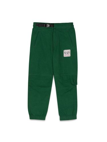 N°21 pants with logo patch - n°21 - Modalova