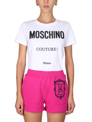 Moschino crewneck t-shirt - moschino - Modalova