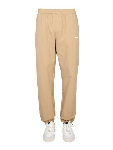Msgm pants with logo - msgm - Modalova