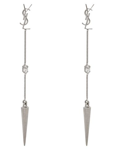 Saint laurent "cassandras" earrings - saint laurent - Modalova