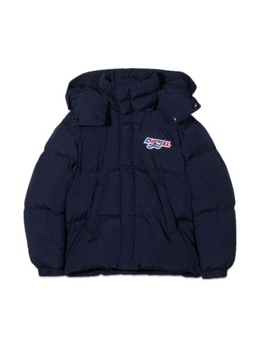 Diesel padded down jacket with hood - diesel - Modalova