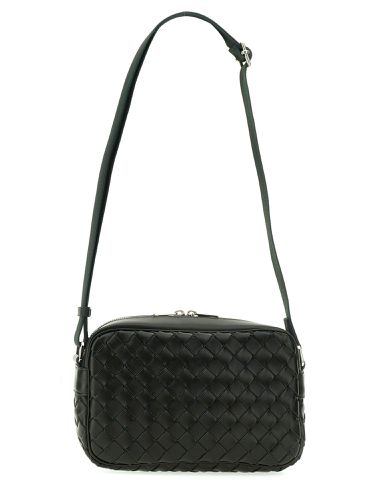 Camera bag "classic woven" small - bottega veneta - Modalova