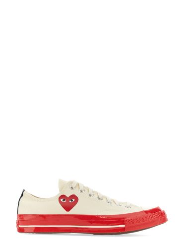Heart print sneaker - comme des garcons play converse - Modalova
