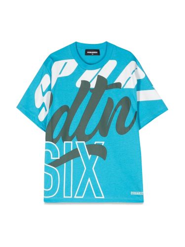 Dsquared2 all over logo t-shirt - dsquared2 - Modalova